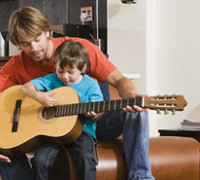 parent and kids guitar lessons