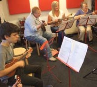 adults ukulele lessons London