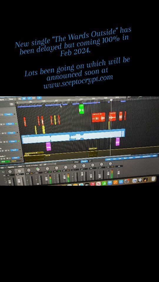 New single "The Wards Outside" and MORE delayed by few weeks, but dropping Feb 2024!

#viral #viralvideos #deathblackmetal #heavymetalmusic #avantgardemetal #deathmetal #blackmetal #extrememetal #extrememusic #sceptocrypt #coolgoolmusic