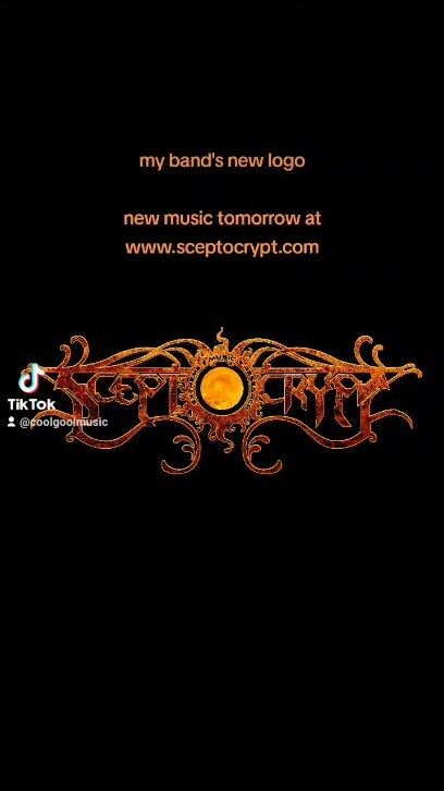 new logo for my band #sceptocrypt
check out more at www.sceptocrypt.com

#avantgardemusic #deathmetal #heavymetalmusic #viral #guitartok #viraltok #sceptocrypt #bandlogo #smallartist #deathblackmetal #extrememetal #blackmetal #extrememusic #antoninartaud