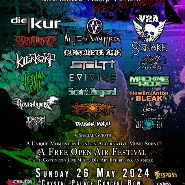 My band @sceptocrypt added to the roster of @renaissance_alternative_music festival so pls chk https://www.facebook.com/events/1071516140643831/ for full listing & info about each band.
Mark your diaries - Sun 26th May 2024
10.30am to 8.30pm FREE ENTRY OPEN AIR!
Sceptocrypt timings will be announced closer the date!

#acoustic #extrememusic #avantgarde #deathmetal #renaissance_alternative_music #london #livemusic